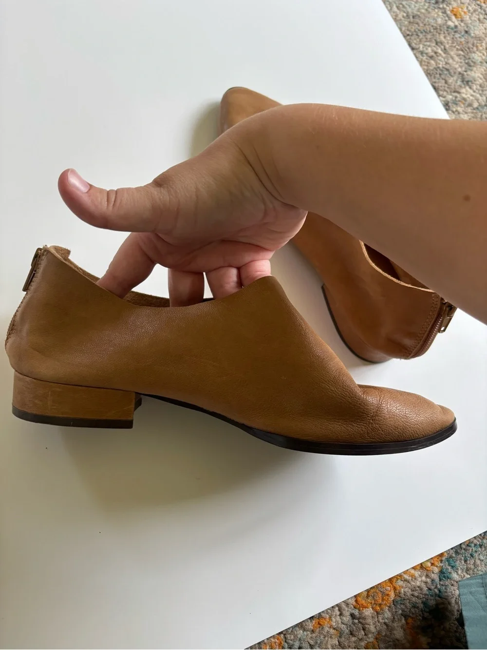 Chocolat Blu Italian Leather Shoes 9